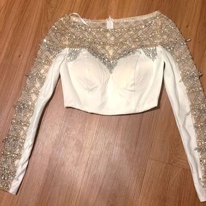 Angela & Alison Embellished Top